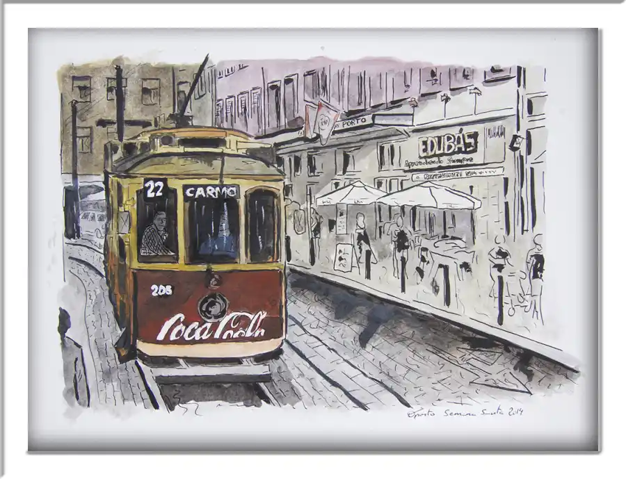 Tranvía, Oporto. ¡VENDIDO!