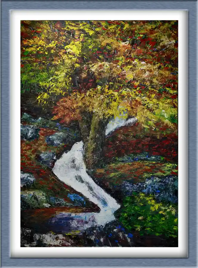Bosque, La Rioja. 100X139cm (Oleo sobre lienzo)